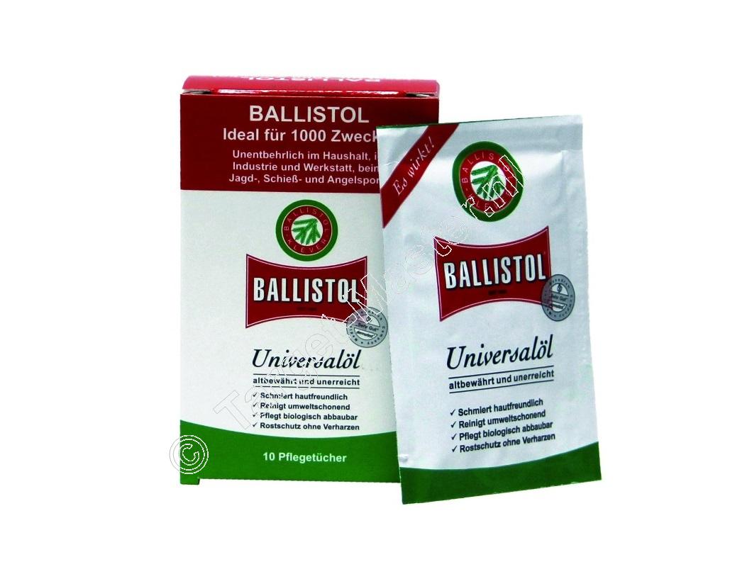 Ballistol Wapenolie Doekjes verpakking 10